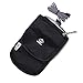 Aqua Quest CONTINENTAL Black Waterproof Travel Document Organizer Bag holds Passport, Money, Essentials