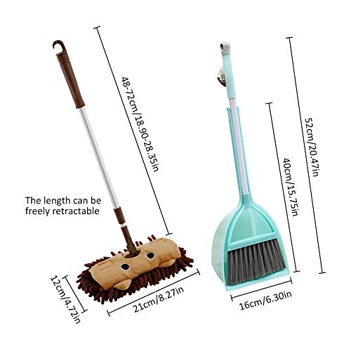 image for IMCROWN Baby Mini Cleaning Toy,Kid's Mini Housekeeping Cleaning Tools 