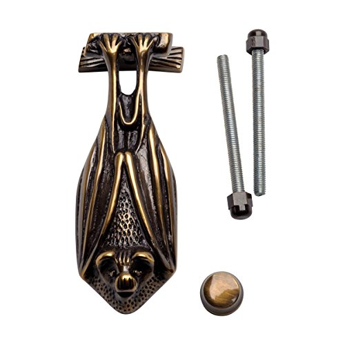 Antique Door Knocker Bat Brass Gothic Door Knocker 5 Inch X 2 Inch