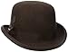 Stacy Adams Men's Wool Derby Hat, Brown, X-Large