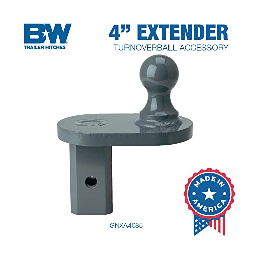 B&W Trailer Hitches Turnoverball Gooseneck Hitch Extender GNXA4085