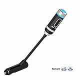 Coocheer FM Transmitter, Wireless Bluetooth Radio Adapter Hands free Calling Car Kit With USB Charging Port for IPhone, Samsung Home/Car Audio Stereo Devices