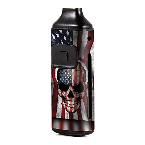 Skin Decal Vinyl Wrap for Aspire Breeze Kit Vape skins stickers cover/America Skull Military USA Murica