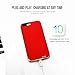 iPhone 7 Plus Battery Case,NUTK 3500mAh 3 in 1 Combo Protable Slim Ultra Thin Hard Luxury Extended Charging Backup Power Case Cover,Rechargeable Power Bank Charging Case for iPhone 7 Plus.Rose Gold