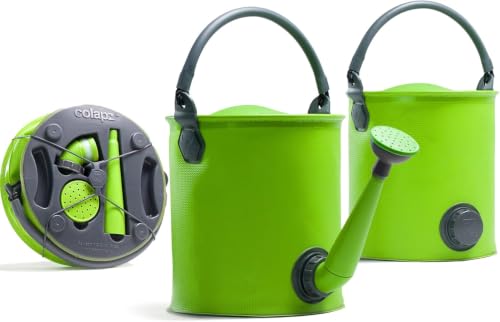Colapz Faltbare Gießkanne 7L & Falteimer 9L für Camping & Garten