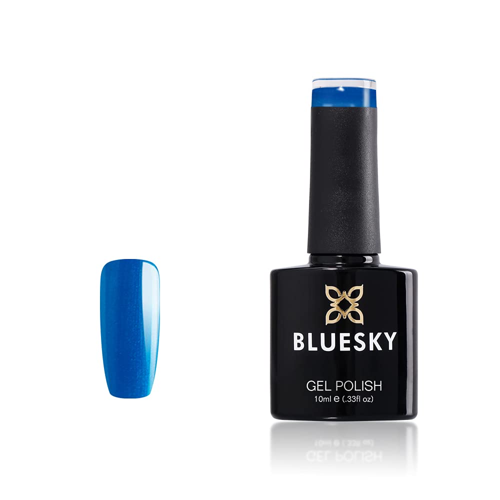 Bluesky Gel Nail Polish, Blue Charms Dc16, Dark, Deep, 10 ml (Requires Drying Under UV LED Lamp)
