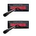 SNOBRUM SNO Pro, 48 Inch Handle - Professional Grade Vehicle Snow Broom and Snow Remover for Cars and Trucks - Made in The USA, Push-Broom Design - Non-Scratch Automotive Snow Removal - 2 Pack
