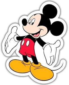 amazon com mickey mouse disney vynil car sticker decal 4 automotive