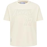 Pro Standard Big Boys NBA Los Angeles Lakers Luka Doncic #77 Neutrals Short Sleeve Tee Eggshell S