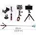 Benro MK10 Handheld & Tripod 3 in 1 Self-Portrait Monopod Extendable Phone Selfie Stick with Wireless Remote Shutter for iPhone X 8 7 6s Plus Samsung Galaxy Edge Gopro Hero 6 5 (Orange)