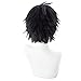 Angels of Death Zack Isaac Foster Cosplay Wig Cosplay Costume Hair Black