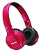 Pioneer Bluetooth Lightweight On Ear Wireless Stereo Headphones, Red SE-MJ553BT(R)thumb 2