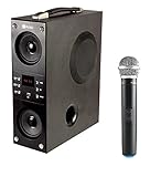 Flow Mini Boombox Bluetooth Tower Speaker KAROKE Wireless Mic-1.2Feet
