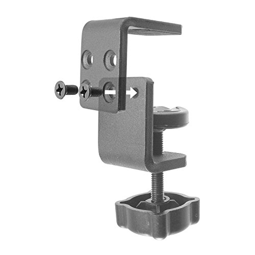 iBOLT TabDock Bizmount Clamp- Heavy Duty Dual-Ball C-Clamp Mount for All 7" - 10" Tablets (iPad, Samsung Galaxy Tab, etc.) for Desks, Tables, Wheelchairs, Carts: Great for Homes, Schools, Offices