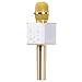 Wireless Q7 Karaoke Microphone, Portable Handheld Bluetooth Condenser Microphone and Speaker for for iPhone/iPad/iPod/ Samsung Sony HTC Lumia Smartphones