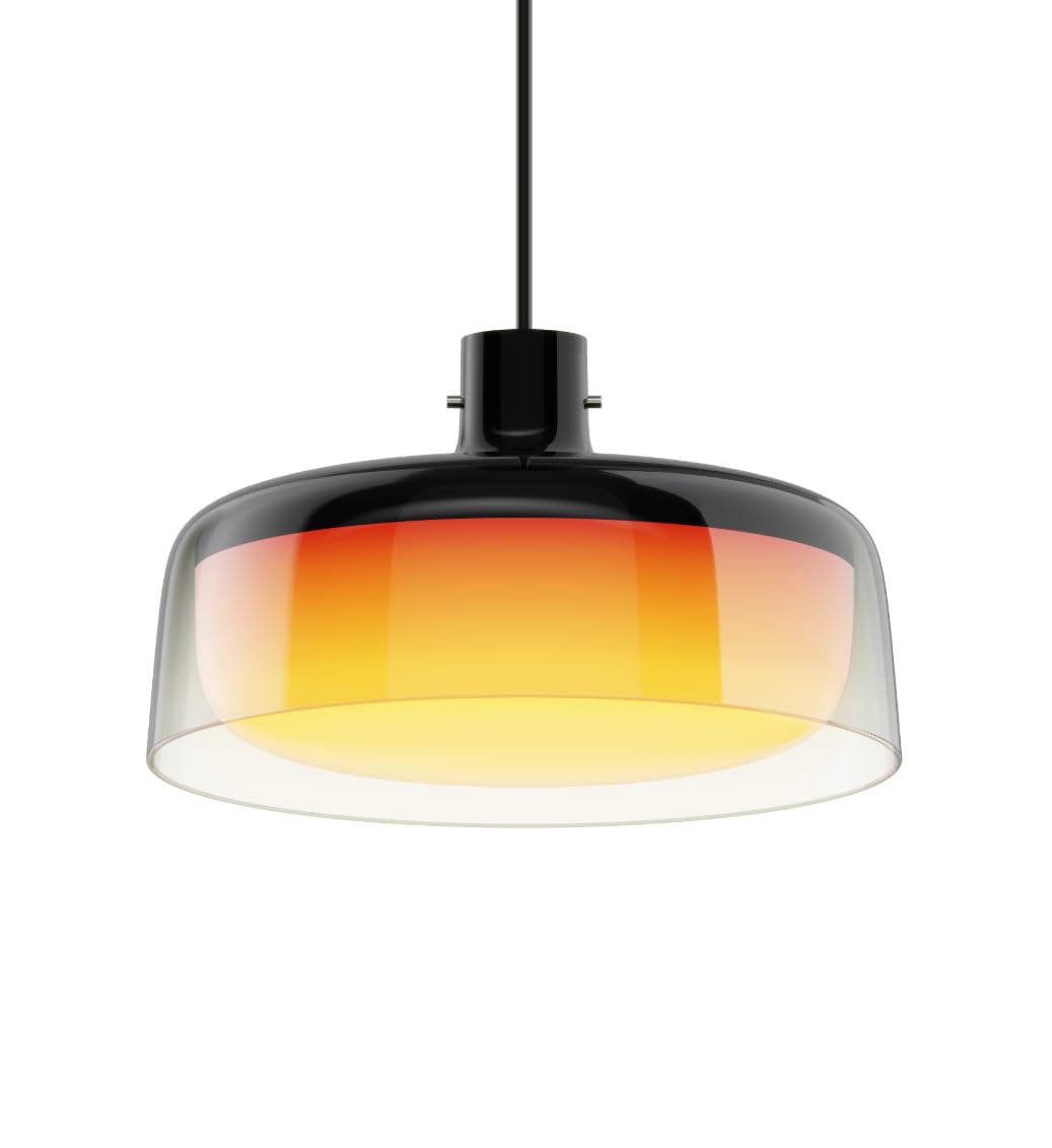 Govee Pendelleuchte, Smart RGBIC und Weißlicht-Hängelampe Esstisch, Drei Lichtringe Segmentierungskontrolle Pendant Light, Dimmable Esszimmerlampe Funktioniert mit Matter für Küche Esstisch