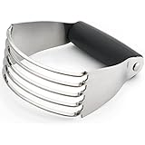 Spring Chef Dough Blender, Top Professional Pastry Cutter with Heavy Duty Stainless Steel Blades, Medium Size