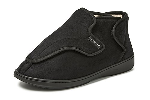 Nursing Care GERE00430 Geres Slippers, 43, schwarz, Black, 43 EU