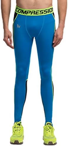 Timeiya Men's Compression Tight Base Layer pants for Sports Activities
