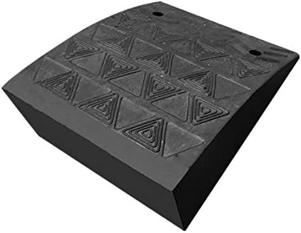 ローダウン車対応 スロープ 耐久性に優れたカーアンチスリップラバートライアングルアンチリターンラバー道路は 斜面に沿っ反転装置の停止します カースロープ カーランプ 色 ブラック サイズ 50x40x18cm Masqueboutique Com