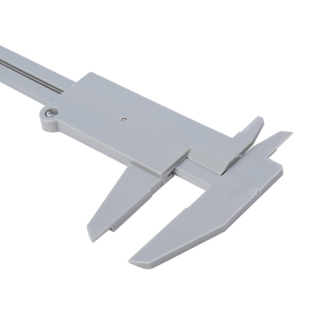150MM Plastic Eyebrow Tattoo Permanent Make Up Micrometer Measuring Measurement Tool Plastic Vernier Caliper Mini Sliding Caliper Dial Calipers Double Scale Measuring Tool for Tattoo Eyebrow : Beauty