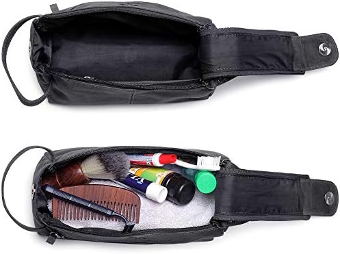 Rustic Town Buffalo Leather Toiletry Bag : Vintage Travel Shaving & Dopp Kit : for Toiletries, Cosmetics & More : Spacious Interior & Waterproof Lining : Compact, Fits Easily in Luggage 4 Rustic Town Buffalo Leather Toiletry Bag : Vintage Travel Shaving & Dopp Kit : for Toiletries, Cosmetics & More : Spacious Interior & Waterproof Lining : Compact, Fits Easily in Luggage