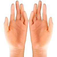 BIXINYAAN Silicone Female Hand Mannequin Dummy Silicone Practice Hand Mannequin,righthand