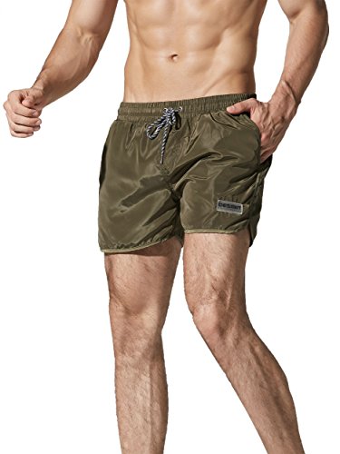 image for Neleus Mens Runner Athletic Shorts Swimming Trunks with Pockets, 708  
