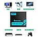 HDMI Splitter 1 in 2 Out, Tolmnnts HDMI Splitter Powered by AC Adapter, Supports 3D Full HD1080P, Compatible with Xbox PS3 PS4 Fire Stick Roku Blu-Ray Player HDTV - 1 Input to 2 Outputs