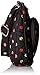 Vera Bradley Women's Cotton Little Hipster Crossbody Purse, Havana Dots, One Size