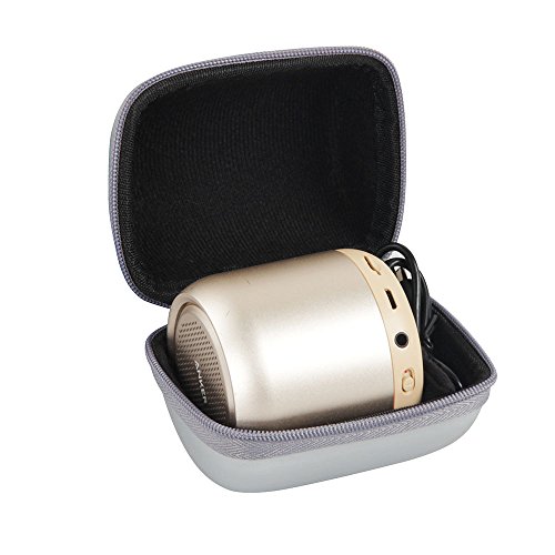 Hermitshell Hard EVA Travel Case Fits Anker SoundCore Mini Super-Portable Bluetooth Speaker (Gray)