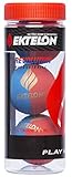 Ektelon red/blue Revolution racquetball balls (can - 3 balls)