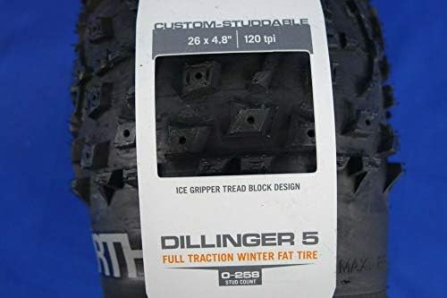 45nrth Dillinger 5 26インチ X 超激安特価 ファットバイクタイヤ 4 8インチ 1tpi チューブレスレディ