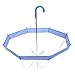 Rainbrace Transparent Bubble Umbrella Auto Open, Fashion Dome Shape with Color Trim (Lavender)