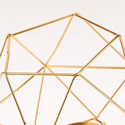 4 Blesiya+Geometric+Candleholders+Christmas+Decorations