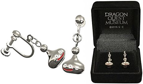 Amazon ドラゴンクエスト ミュージアム 限定 メタスラ ピアス風 イヤリング アニメ 萌えグッズ 通販