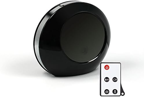 HD 1080P Spy Camera Alarm Clock Hidden Camera Support Motion Activated Auido Video Recording Nanny Cam With Remote Control For Home Security Camera(8G Micro SD Card Included) Black