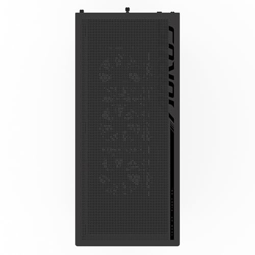 Aorus C400 - Carcasa de Cristal para Torre Media, Color Negro