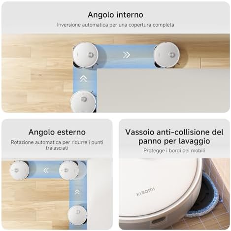 S40 Pro Robot aspirapolvere con lavaggio, 15000Pa, bracci ext. — foto 2 di 8