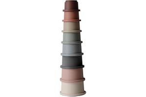 mushie Stacking Cups Toy | Made in Denmark (Original)