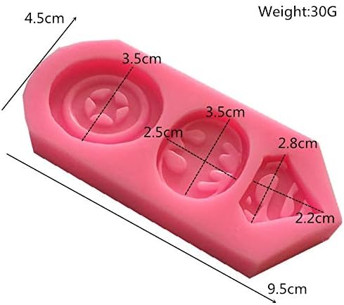 Cake Mold - 3d captain america shield,batman,superman shape silicone mold cookie fondant Cake Mold diy kitchen baking tools fm1520