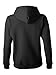 Gildan Women's Heavy Blend Full-Zip Hooded Sweatshirt, X-Large, Black