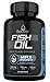 Fish Oil Omega 3 for Women and Men Max Strength 3750mg | EPA 1350mg + DHA 900mg | Brain Health, Immune Support, Heart Functions | First Class Omega 3-6-9 Made from Anchovies & Sardines | 135 Softgels