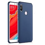 StarCity Case for Xiaomi Mi Max 3, [Shock Absorption] [Anti Scratch] Soft Flexible TPU Durable Cover Case for Xiaomi Mi Max 3 (Dark Blue)