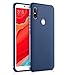 StarCity Case for Xiaomi Mi Max 3, [Shock Absorption] [Anti Scratch] Soft Flexible TPU Durable Cover Case for Xiaomi Mi Max 3 (Dark Blue)