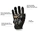 Vgo 3Pairs High Dexterity Medium Duty Mechanic Glove,Rigger Glove(Anti-vibration,Anti-abrasion,Touchscreen,Size L, Black, SL8851)