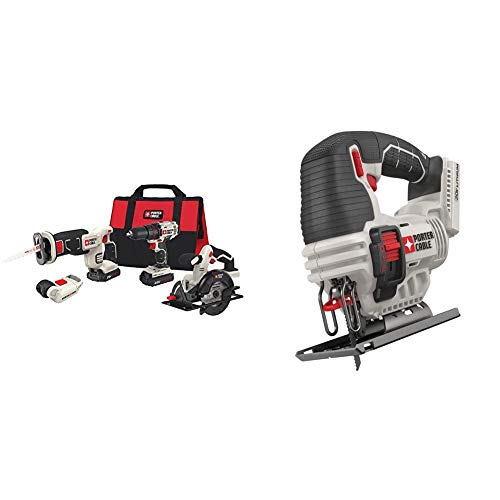 PORTER-CABLE Cordless Drill Combo Kit Power Tool, 4-Tool