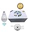 360° Panoramic Fisheye IP Wireless WiFi Security Light Bulb Camera LED Baby &Pet Camera with Motion Detection, Two Way Audio, Night Vision