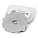 5 Pack 45 mm Rotary Crochet Edge Skip Blades Comes with Storage Case Fits Olfa Fiskars Cutters-