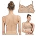 iMucci Professional Beige Clear Back Bra NO Sponge Backless Bra for Ballet Dance